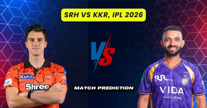 SRH vs KKR 2026