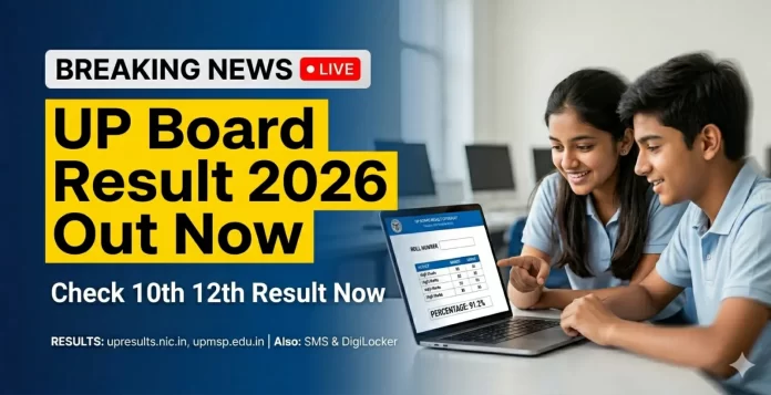 UP Board Result 2026 Declared